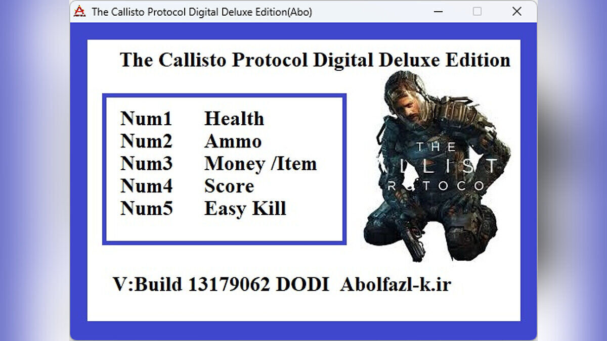 The Callisto Protocol — Trainer (+5) [Build 13179062]