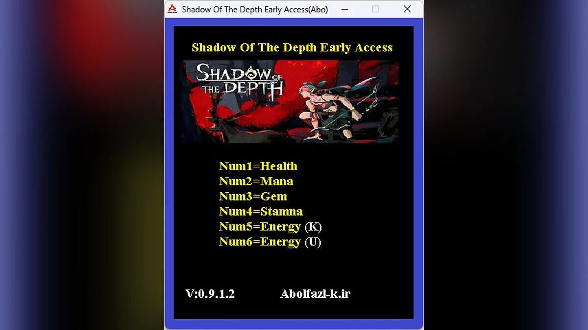 Shadow of the Depth — Trainer (+6) [0.9.1.2]