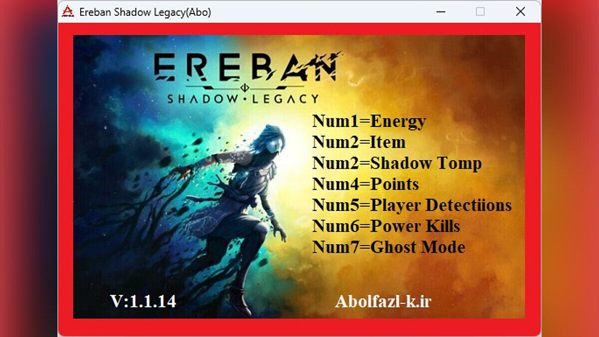 Ereban: Shadow Legacy — Trainer (+7) [1.1.4]