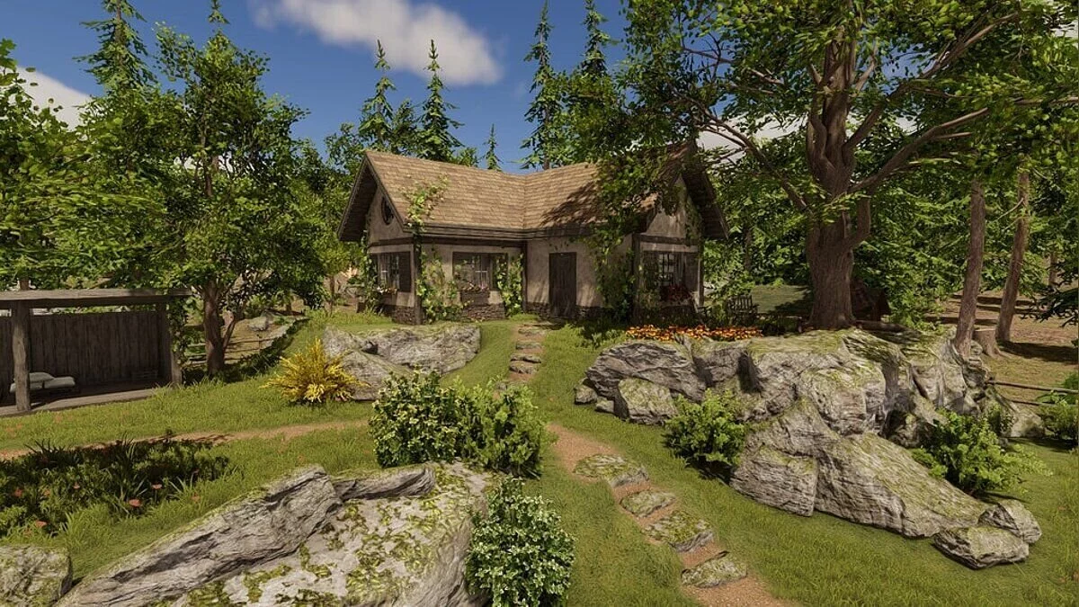 House Flipper 2 — Водяная мельница и домик