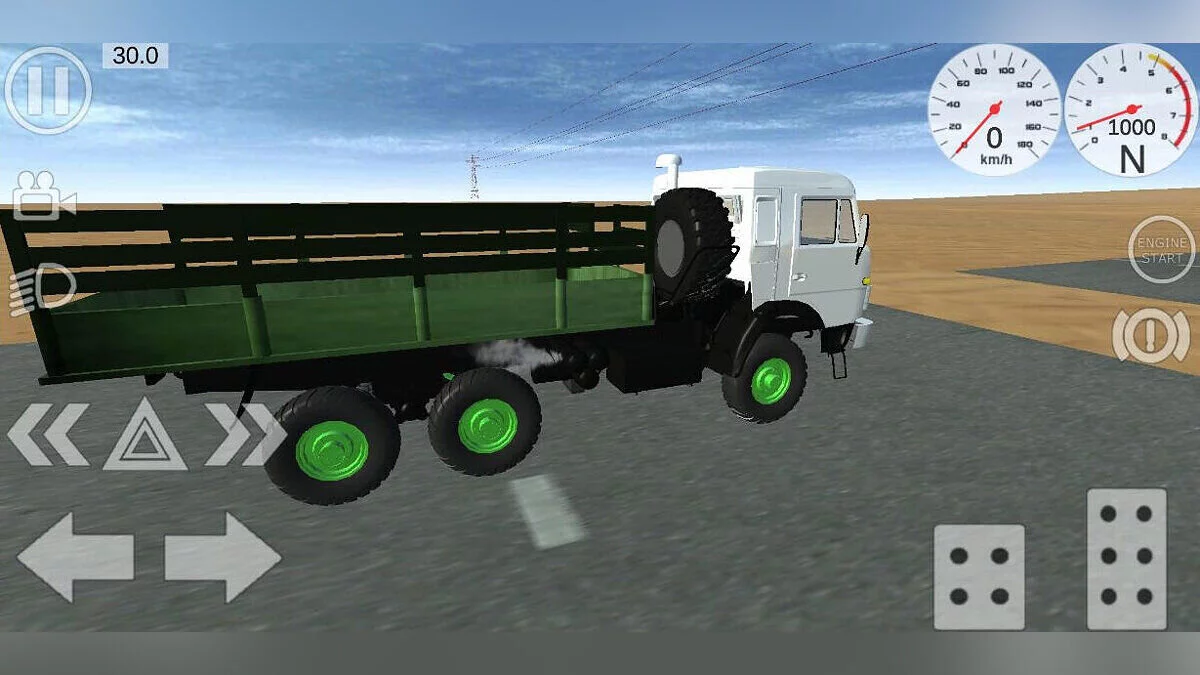 Simple Car Crash Physics Sim — Askeri Kamaz