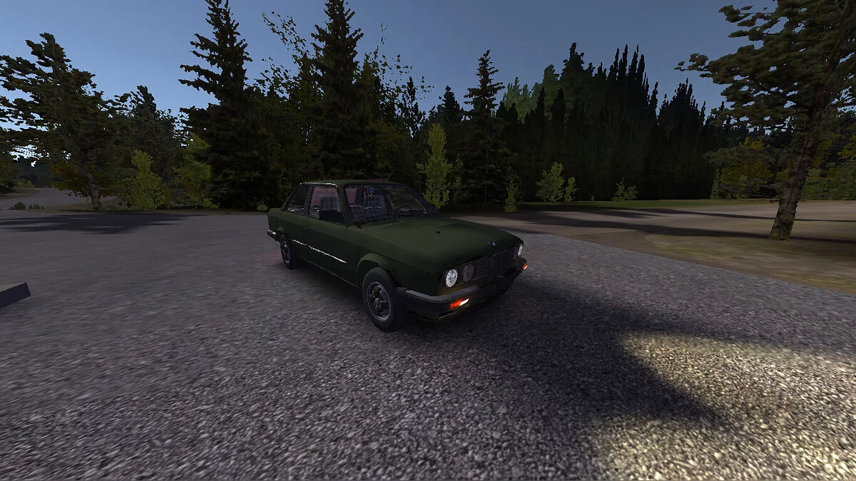 My Summer Car — BMW E30 verde