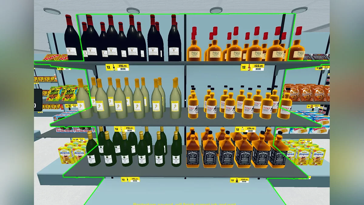 Supermarket Simulator — 65 Amerikan Ürünü