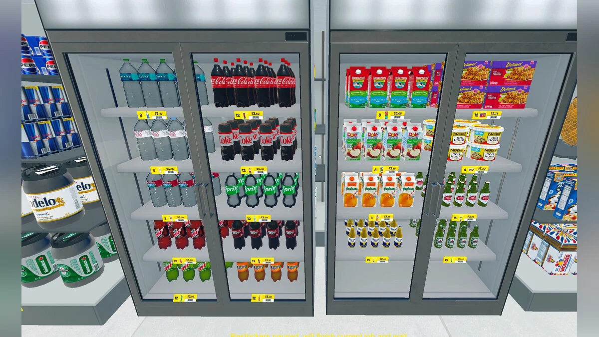 Supermarket Simulator — 65 Amerikan Ürünü