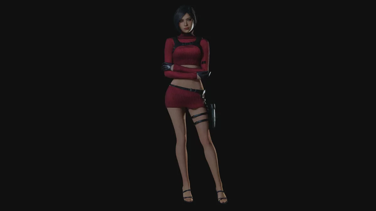 Resident Evil 2 — Ada in a miniskirt (Non-RT)