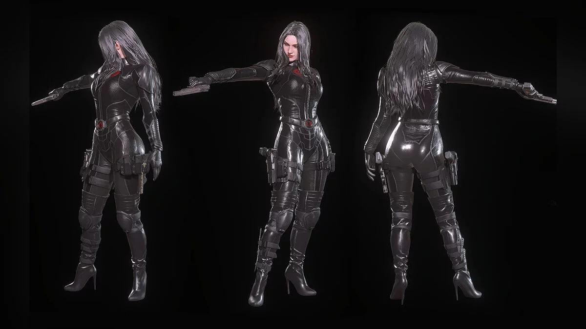 Resident Evil 4 Remake (2023) — Baroness instead of Ada