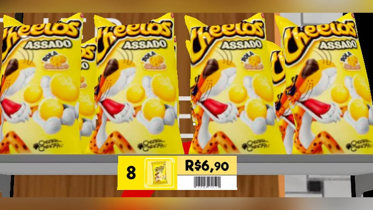 Supermarket Simulator — Cheetos chips