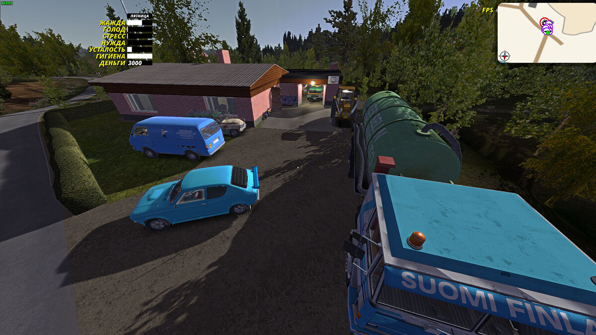 My Summer Car — Access to all cars, upgraded Satsuma with numbers