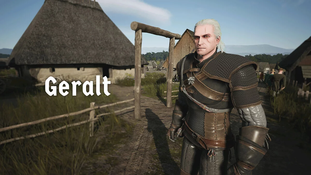 Manor Lords — Geralt del juego The Witcher 3