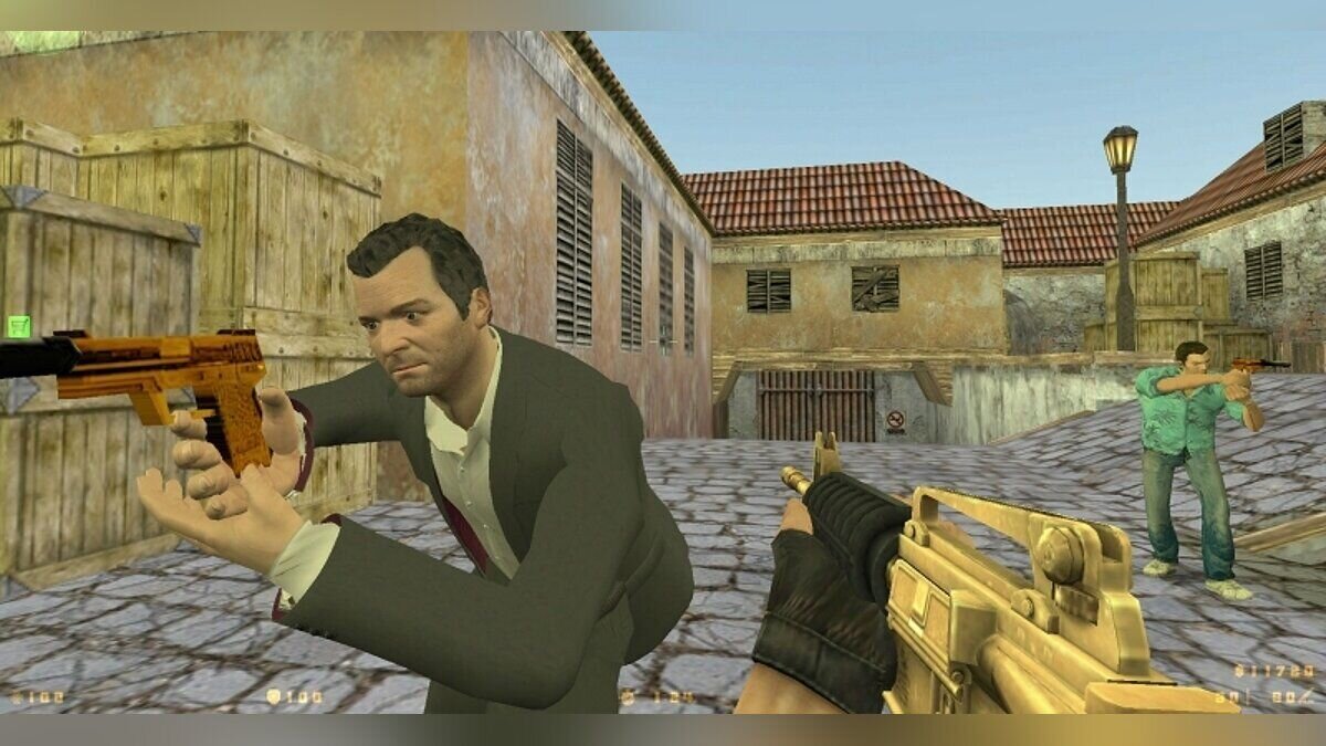 Counter-Strike 1.6 — GTA style game