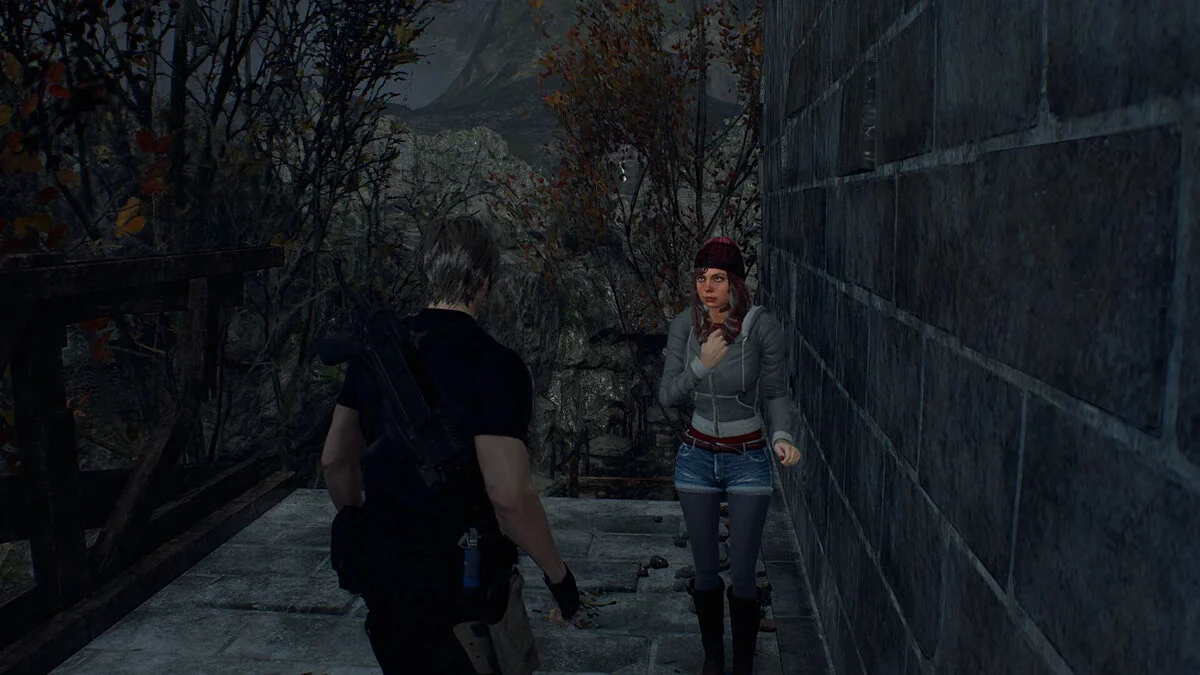 Resident Evil 4 Remake (2023) — Until Dawn Oyunundan Ashley Brown