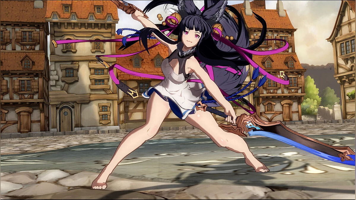 Granblue Fantasy Versus: Rising — Yuel with bare arms and legs