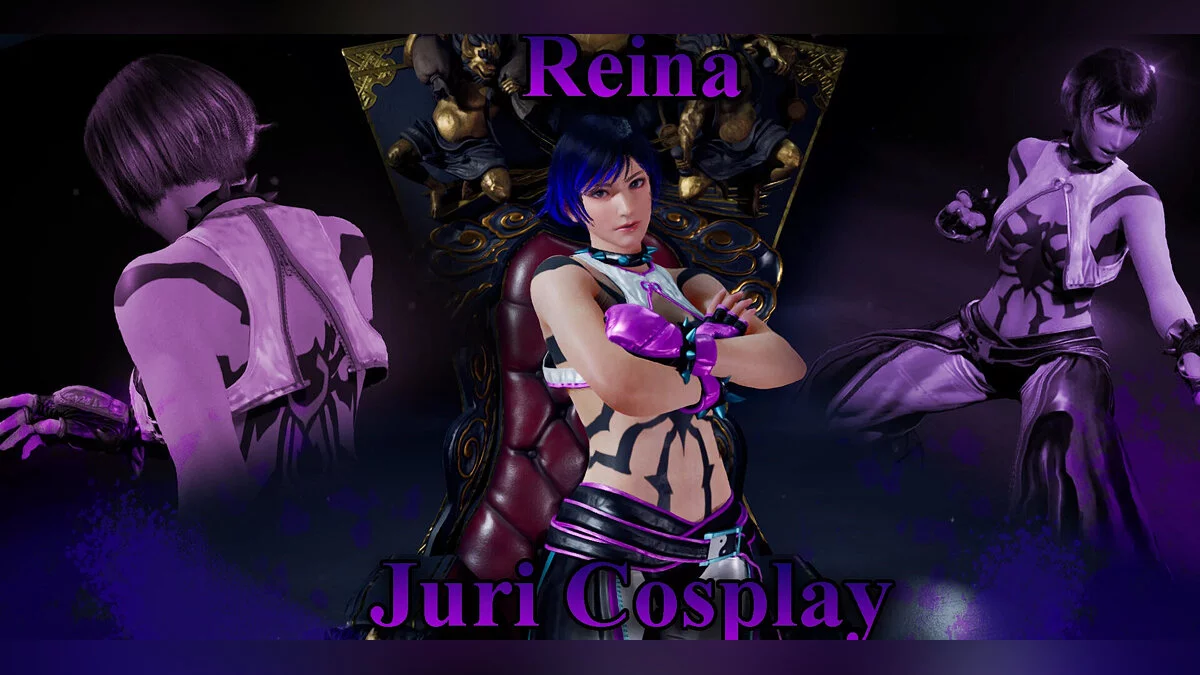 Tekken 8 — Yuri dressed as Reina