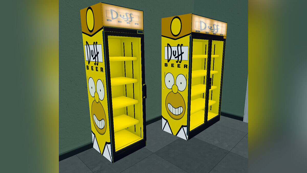 Supermarket Simulator — Fridge with Homer