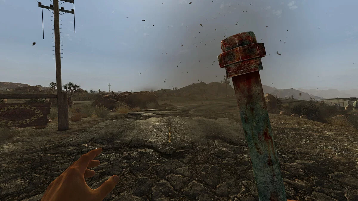 Fallout: New Vegas — Beautiful animation for melee weapons