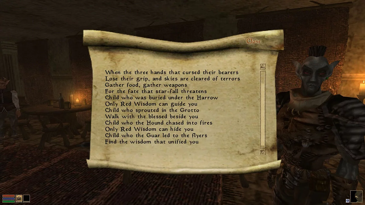 Elder Scrolls 3: Morrowind — Kırmızı Bilgelik