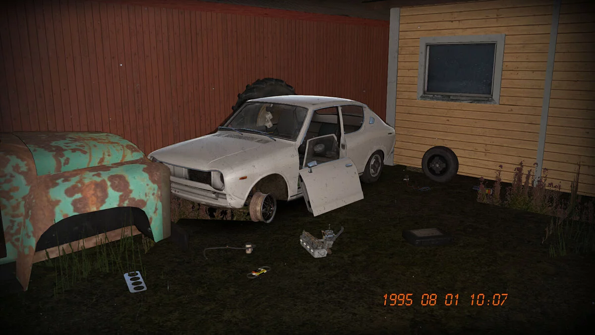 My Summer Car — Búsqueda. De la pobreza a la riqueza: montar un coche en un depósito de chatarra