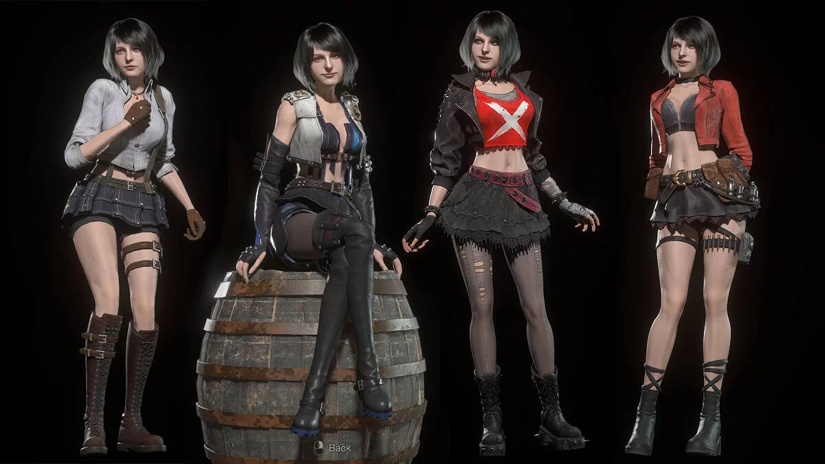 Resident Evil 4 Remake (2023) — Devil May Cry: Peak of Combat Oyunundan Kadın