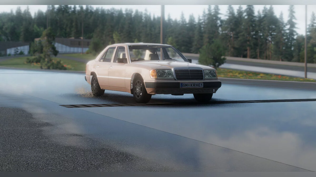 BeamNG.drive — Mercedes-Benz 280E (W124)