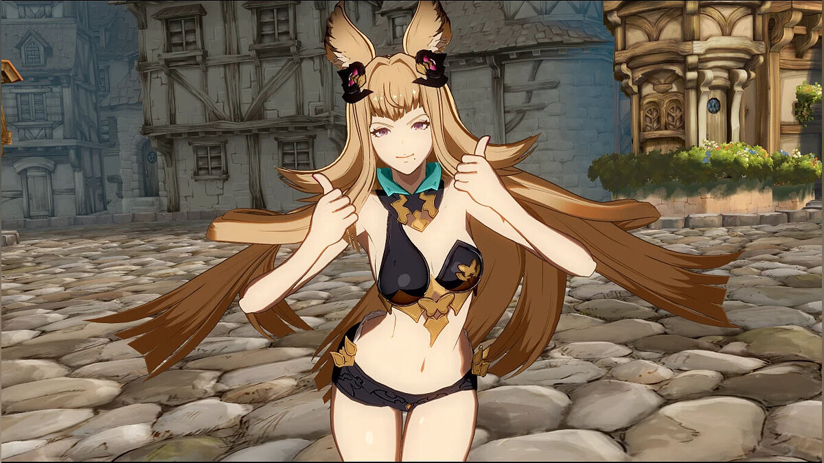 Granblue Fantasy Versus: Rising — Metera with bare hands