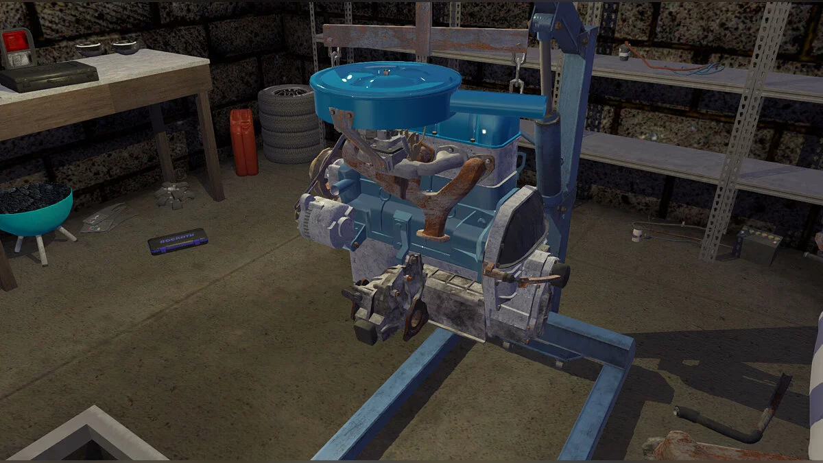 My Summer Car — Motor toplandı ve ayarlandı, bolca yiyecek, ev düzenli