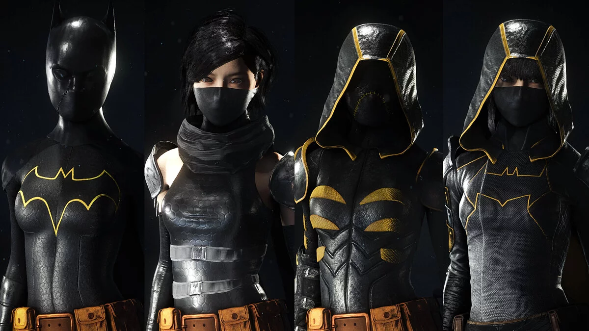 Batman: Arkham Knight — Conjunto de aspectos de Cassandra Cain