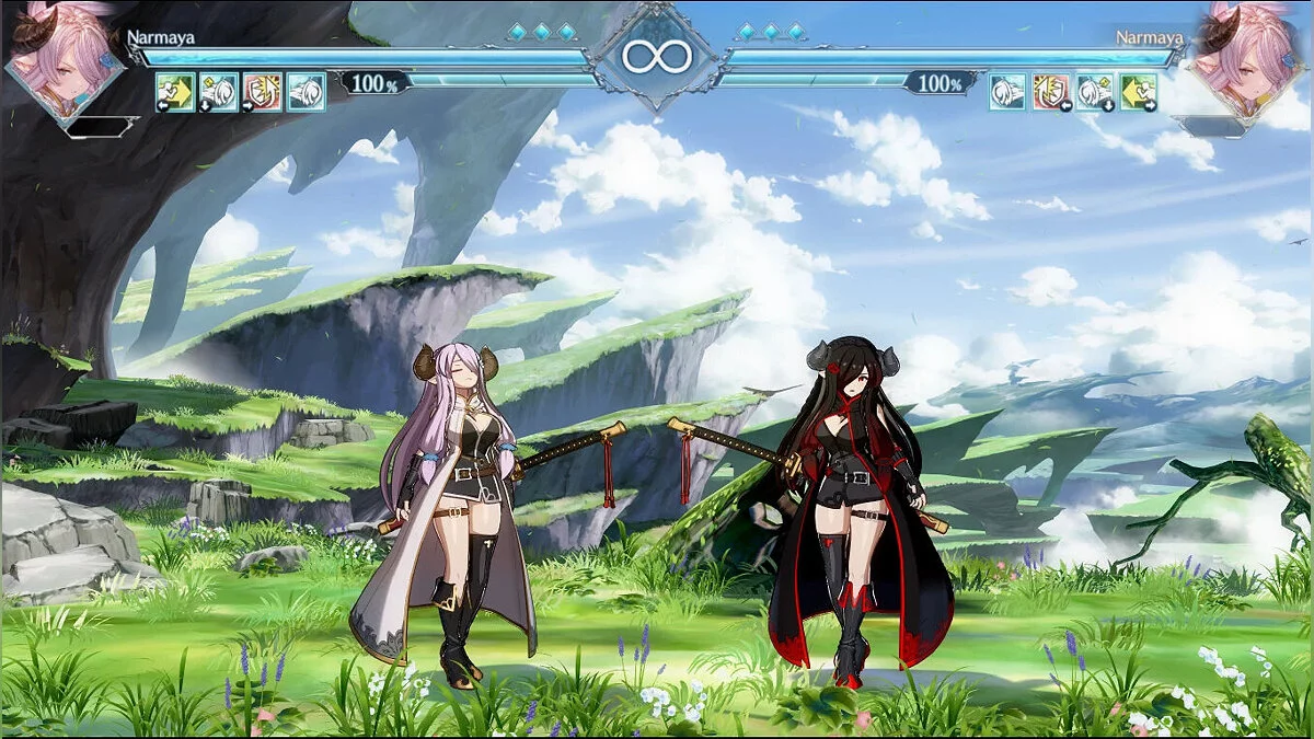 Granblue Fantasy Versus: Rising — Нармайя в открытом плаще