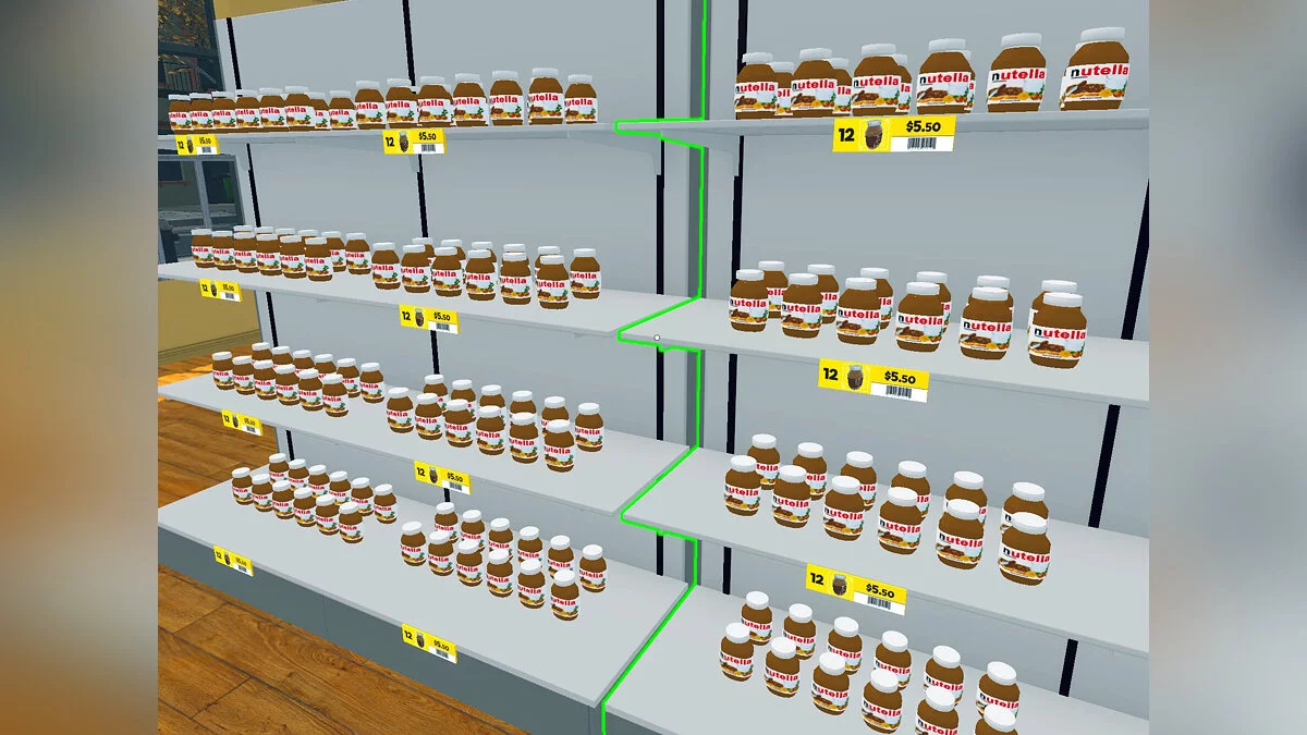 Supermarket Simulator — Nutella