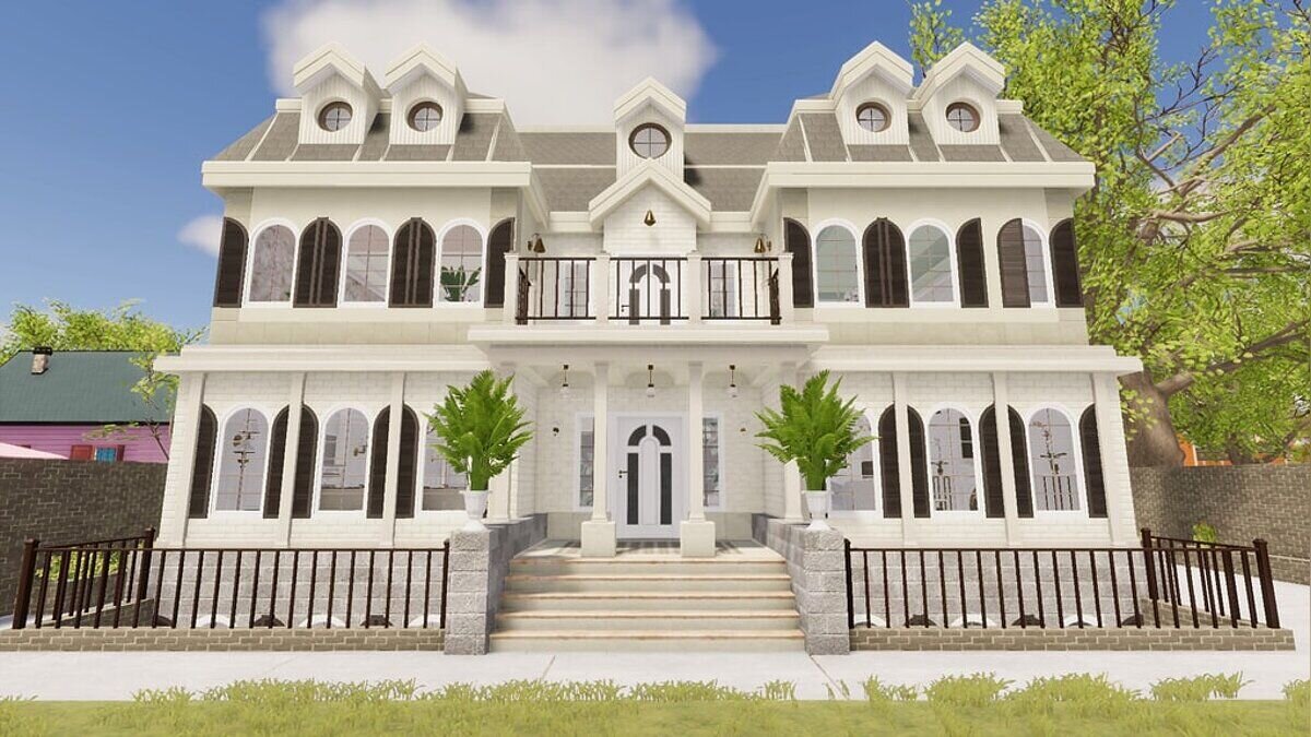 House Flipper 2 — Neoclassical style mansion