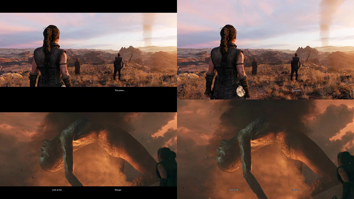 Senua's Saga: Hellblade 2 — Отключение черных полос
