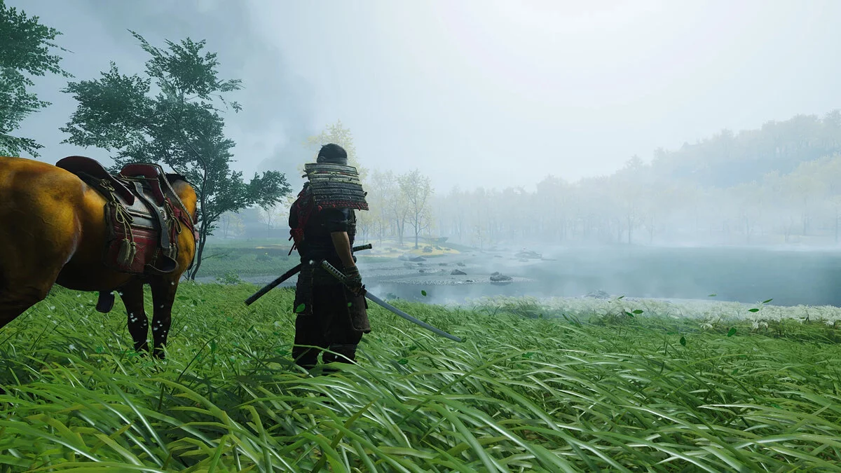 Ghost of Tsushima: Director&#039;s Cut — Disabling HUD