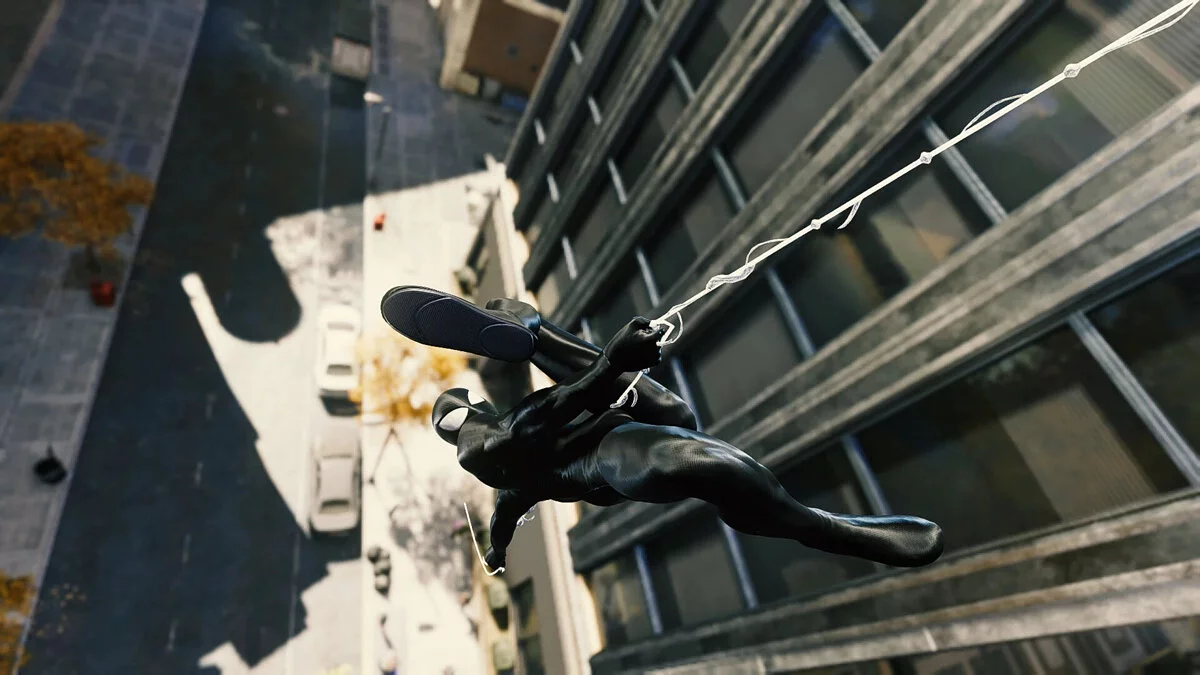 Marvel's Spider-Man Remastered — Полностью черный костюм