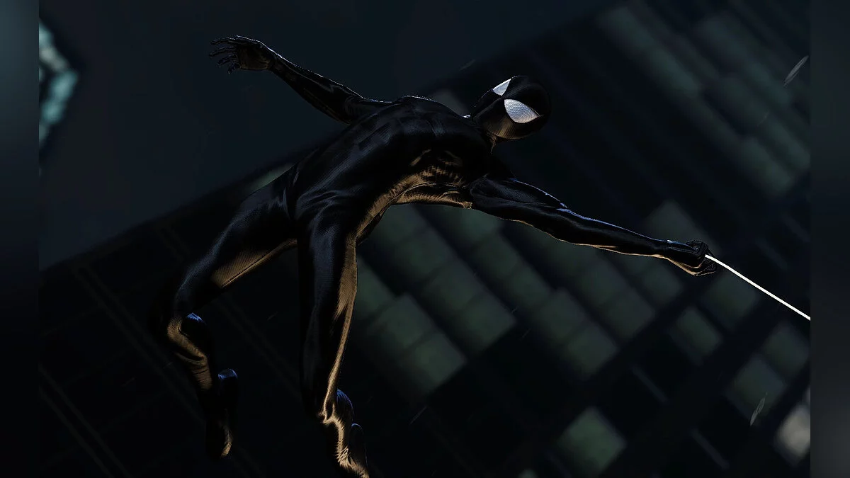 Marvel&#039;s Spider-Man Remastered — All black suit