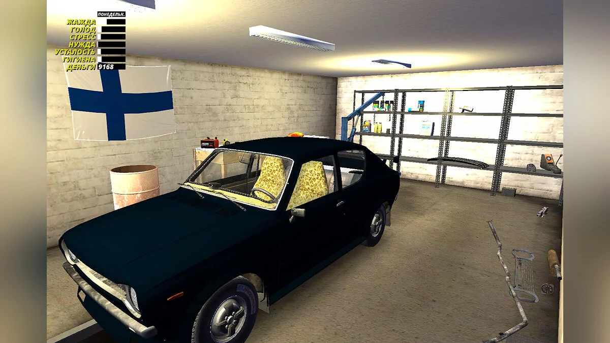 My Summer Car — Satsuma no es stock, 9 mil marcos.