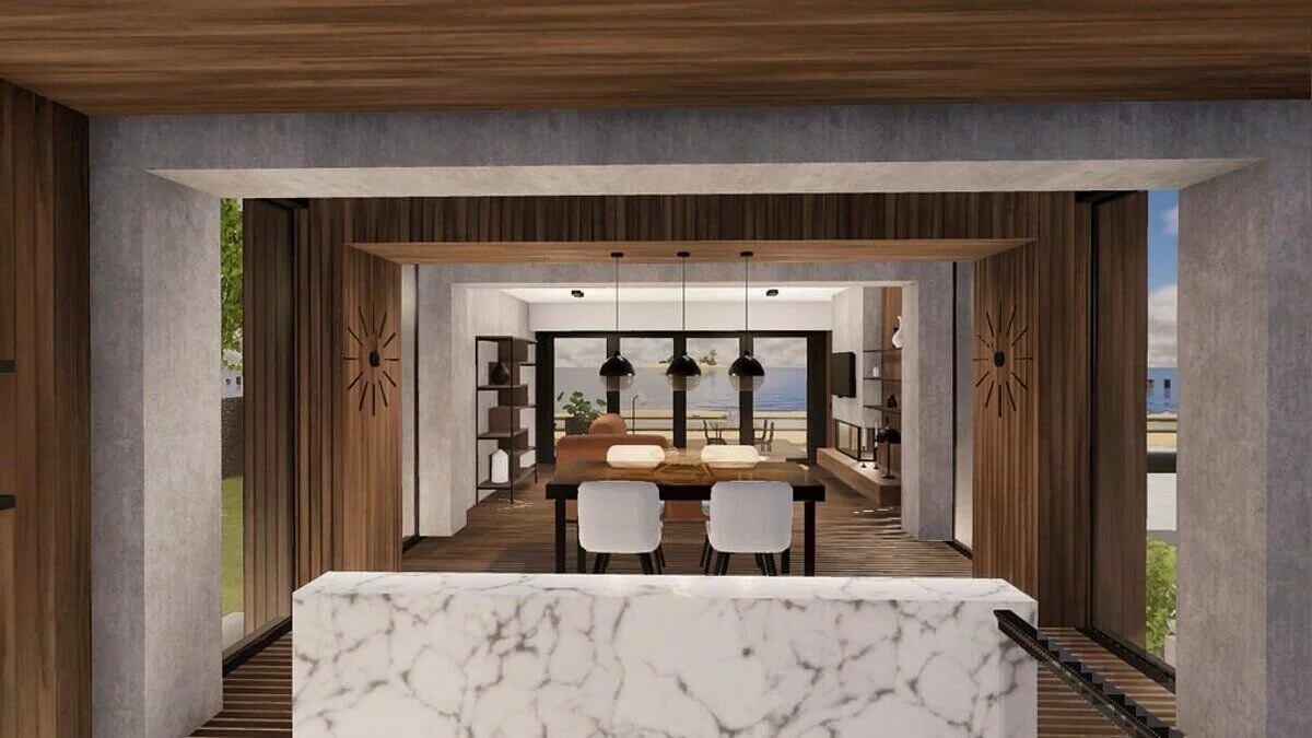 House Flipper 2 — Сучасний пляжний будинок