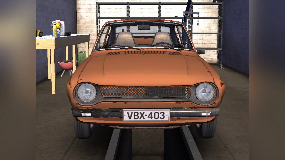 My Summer Car — Stock Satsuma with numbers, the plot is not touched, 3000 marks