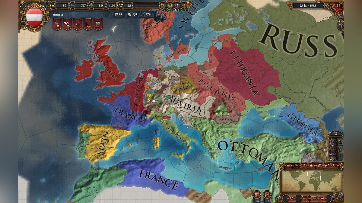 Europa Universalis 4 — Table for Cheat Engine [1.36.2]