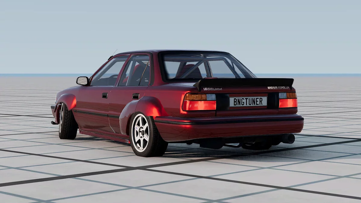 BeamNG.drive — Toyota Corolla AE92 1988