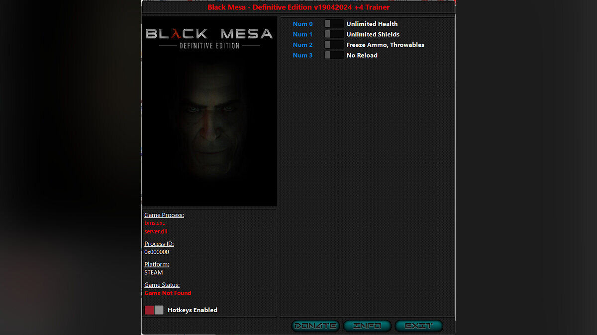 Black Mesa — Trainer (+4) [UPD: 04/19/2024]