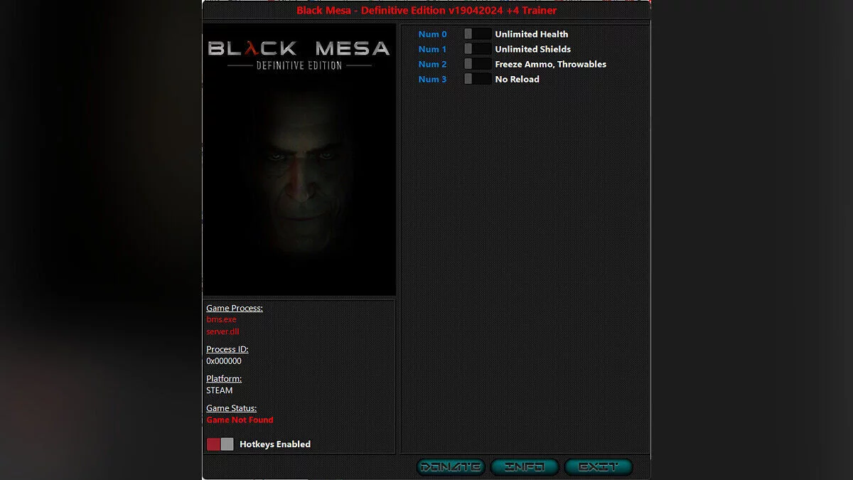 Black Mesa — Trainer (+4) [UPD: 04/19/2024]