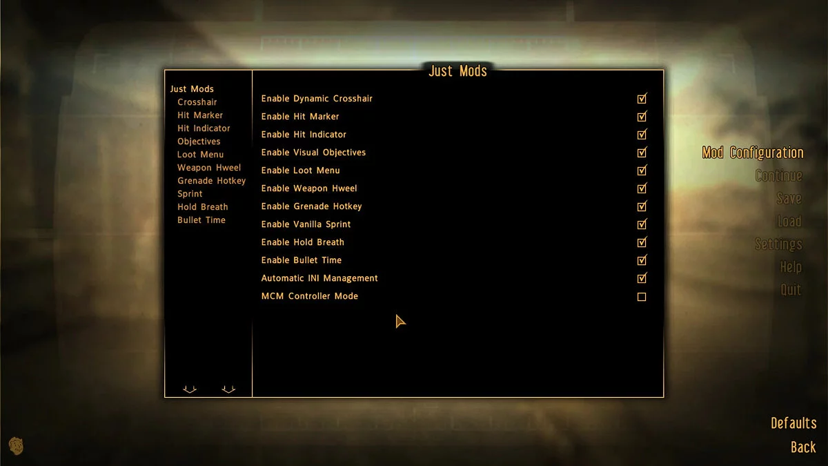 Fallout: New Vegas — Kullanışlı Oynanış