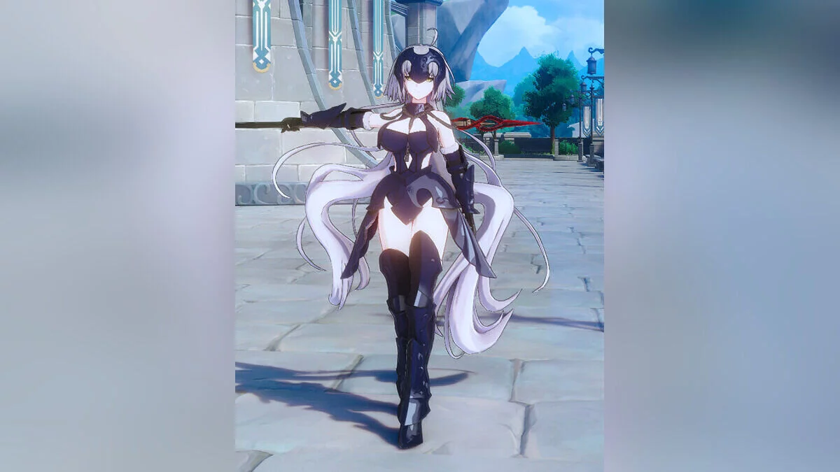 Genshin Impact — Ведьма-дракон Арлекино