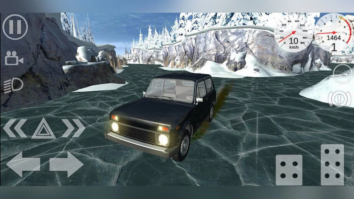 Simple Car Crash Physics Sim — Kış Gölü