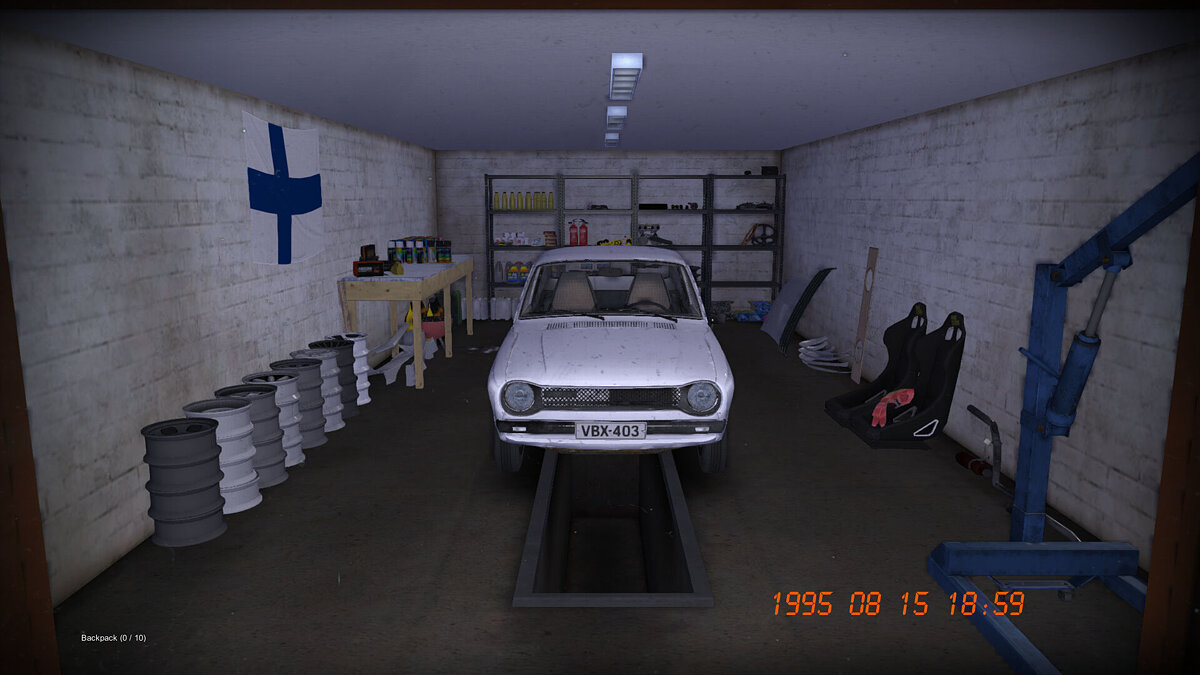 My Summer Car — 500,000 marks, all tuning in the garage and a full refrigerator