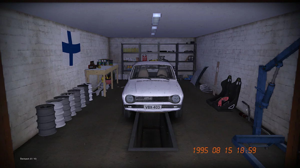 My Summer Car — 500.000 marcos, todo tuning en el garaje y frigorífico lleno.