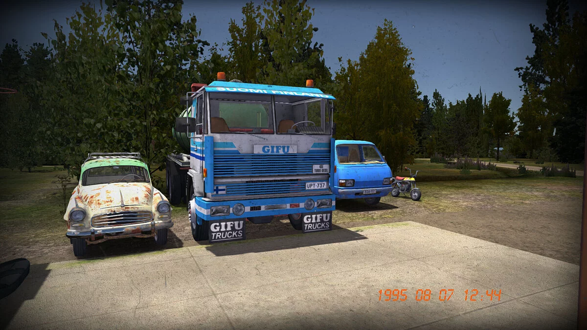 My Summer Car — 50.000 marcas, acciones de Satsuma, todos los ajustes en el garaje, mucha comida.