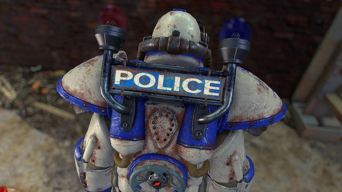 Fallout 4 — Kötü Çocuklar. Kamu Görevlisi Güç Zırhı — Acil Servis Güç Zırhı