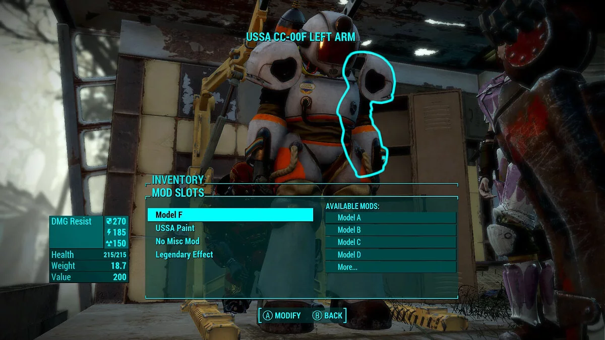 Fallout 4 — Kaptan Kozmos Yeniden Yapım — Metroid Tarzı Zırh