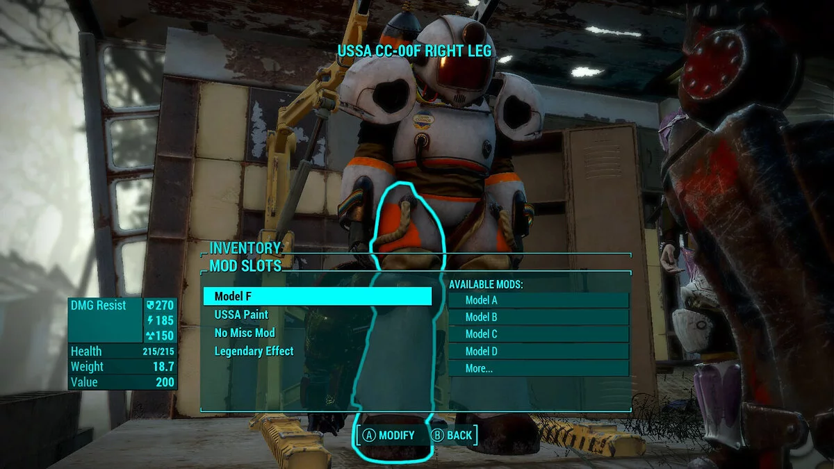 Fallout 4 — Kaptan Kozmos Yeniden Yapım — Metroid Tarzı Zırh
