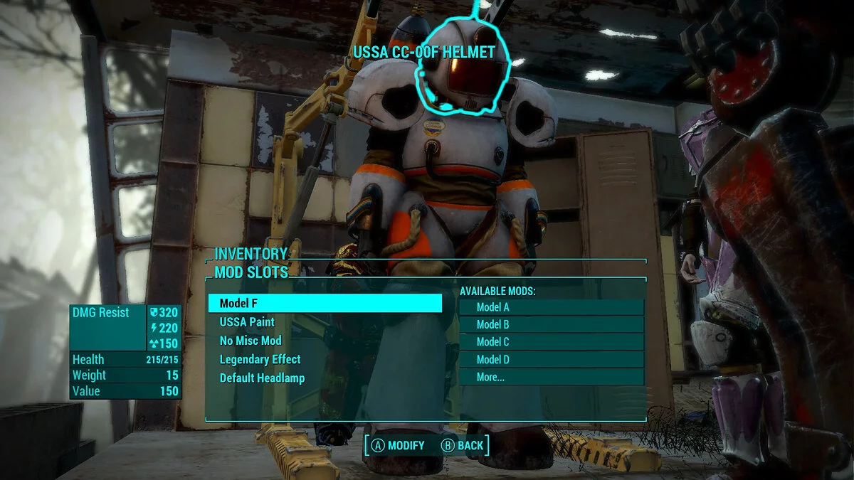 Fallout 4 — Kaptan Kozmos Yeniden Yapım — Metroid Tarzı Zırh